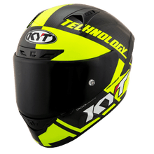Load image into Gallery viewer, KYT NX Race Helmet - Carbon Race-D Yellow Fluro