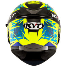 Load image into Gallery viewer, KYT Falcon 2 Rift Helmet - Yellow Blue