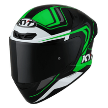 Load image into Gallery viewer, KYT TT-Course Overtech Helmet - Black Green