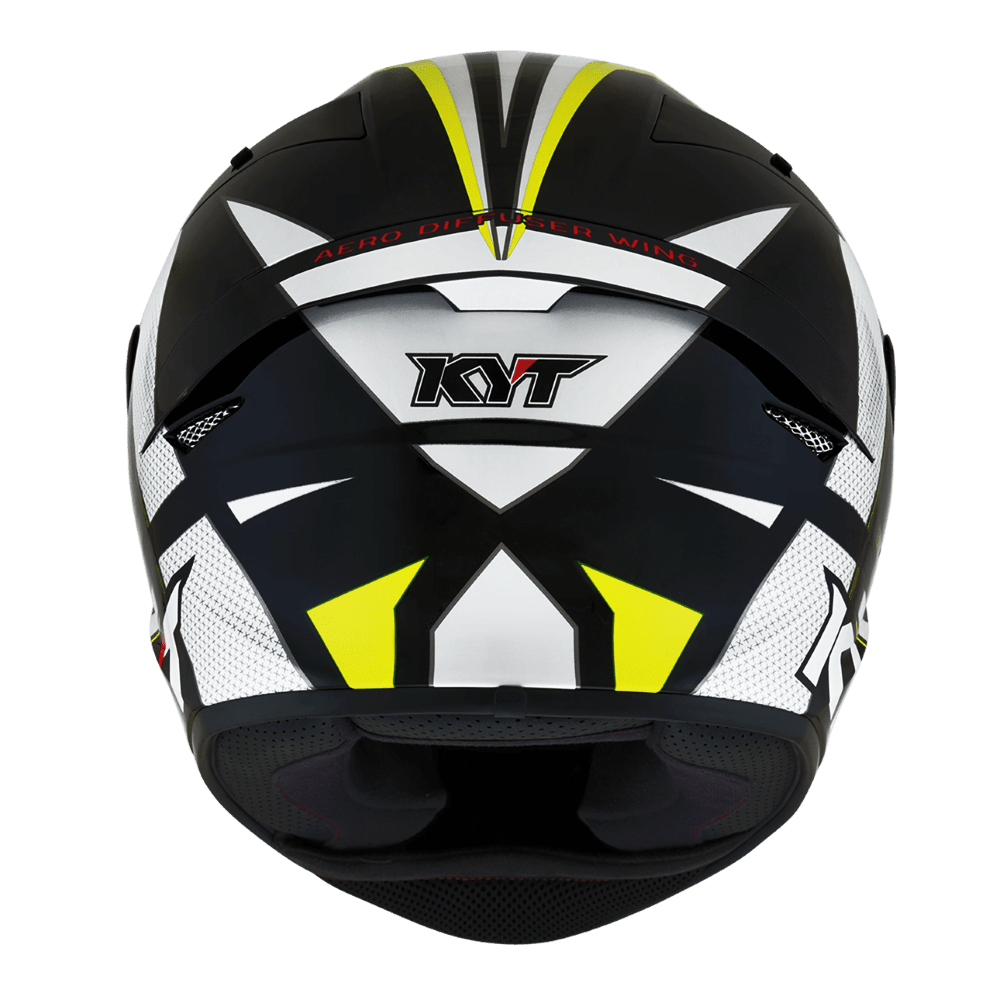 KYT TT-Course Grand Prix Black Yellow