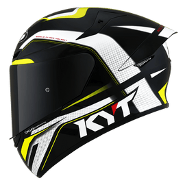 KYT TT-Course Grand Prix Black Yellow