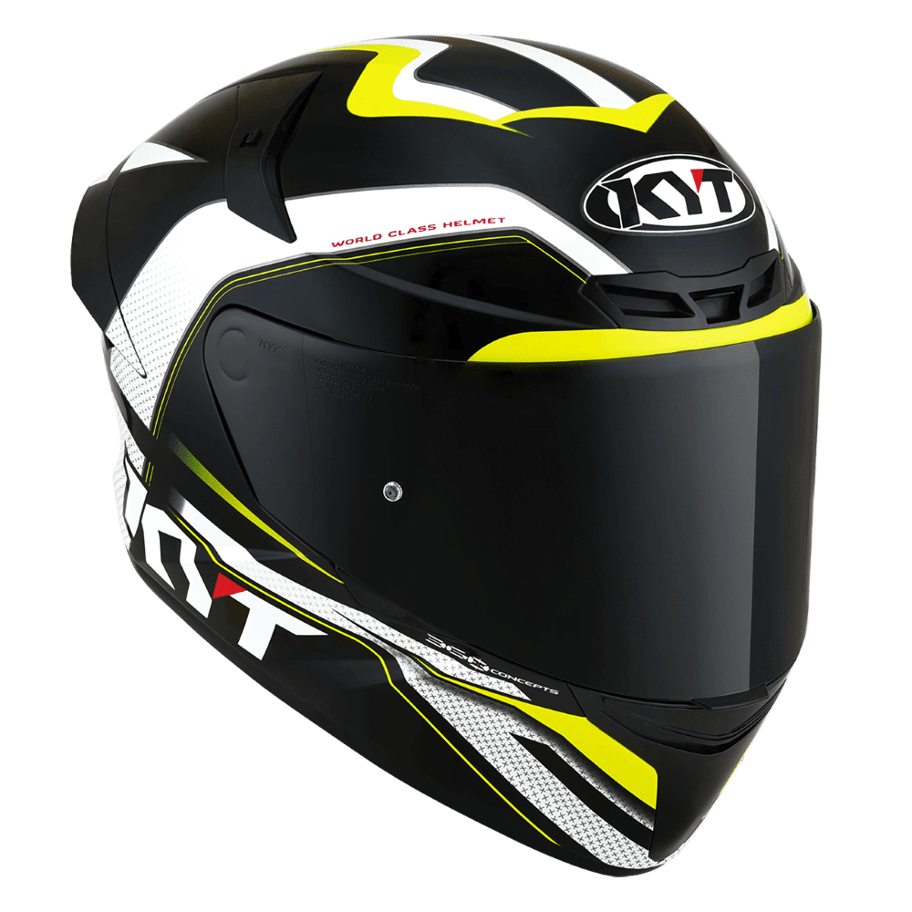 KYT TT-Course Grand Prix Black Yellow
