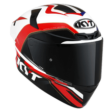 Load image into Gallery viewer, KYT TT-Course Grand Prix Helmet - Blue Red