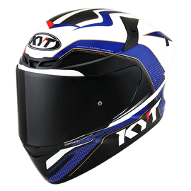 KYT TT-Course Grand Prix Helmet - Blue Red