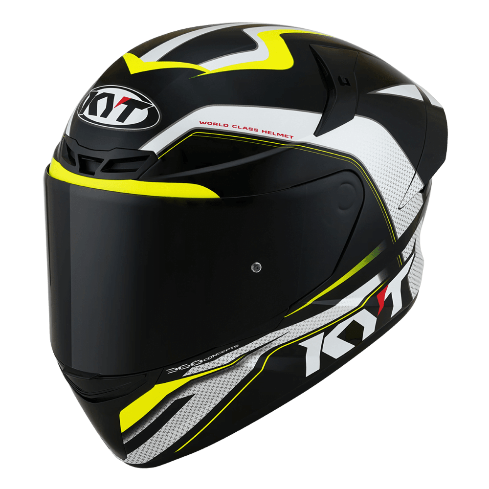 KYT TT-Course Grand Prix Black Yellow