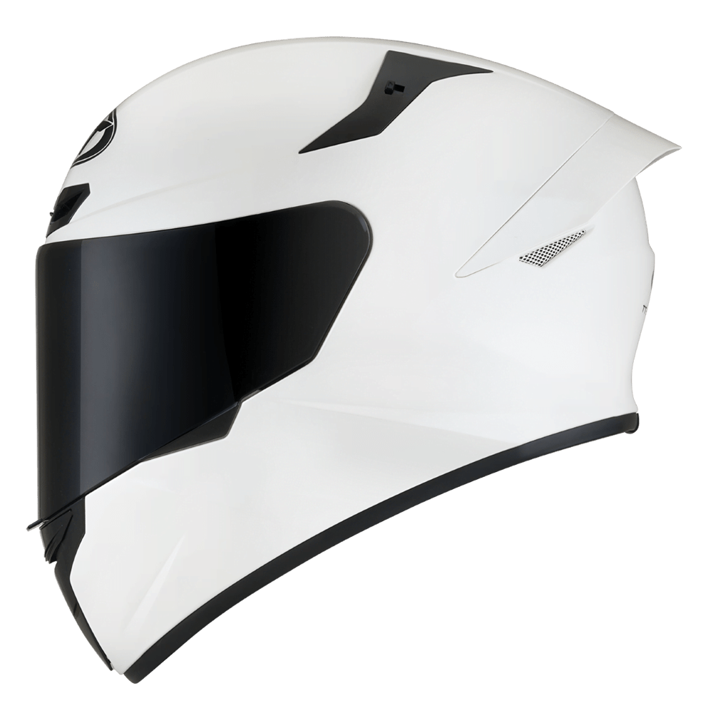 KYT TT-Course Helmet - Plain White