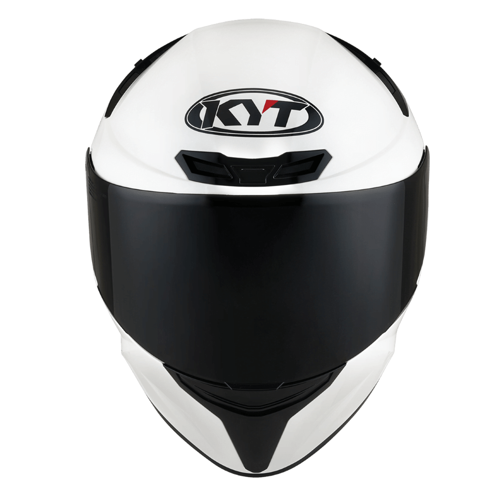 KYT TT-Course Helmet - Plain White