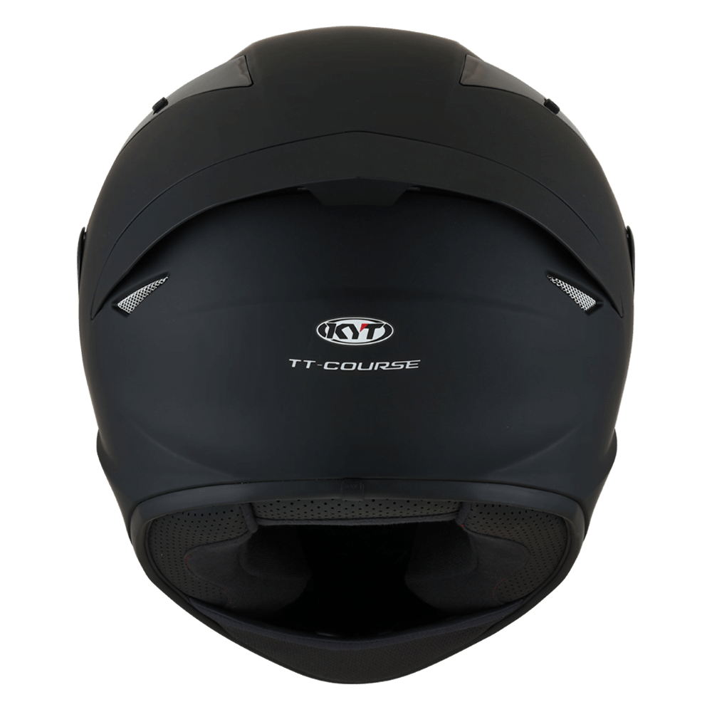 KYT TT-Course Helmet - Plain Matte Black