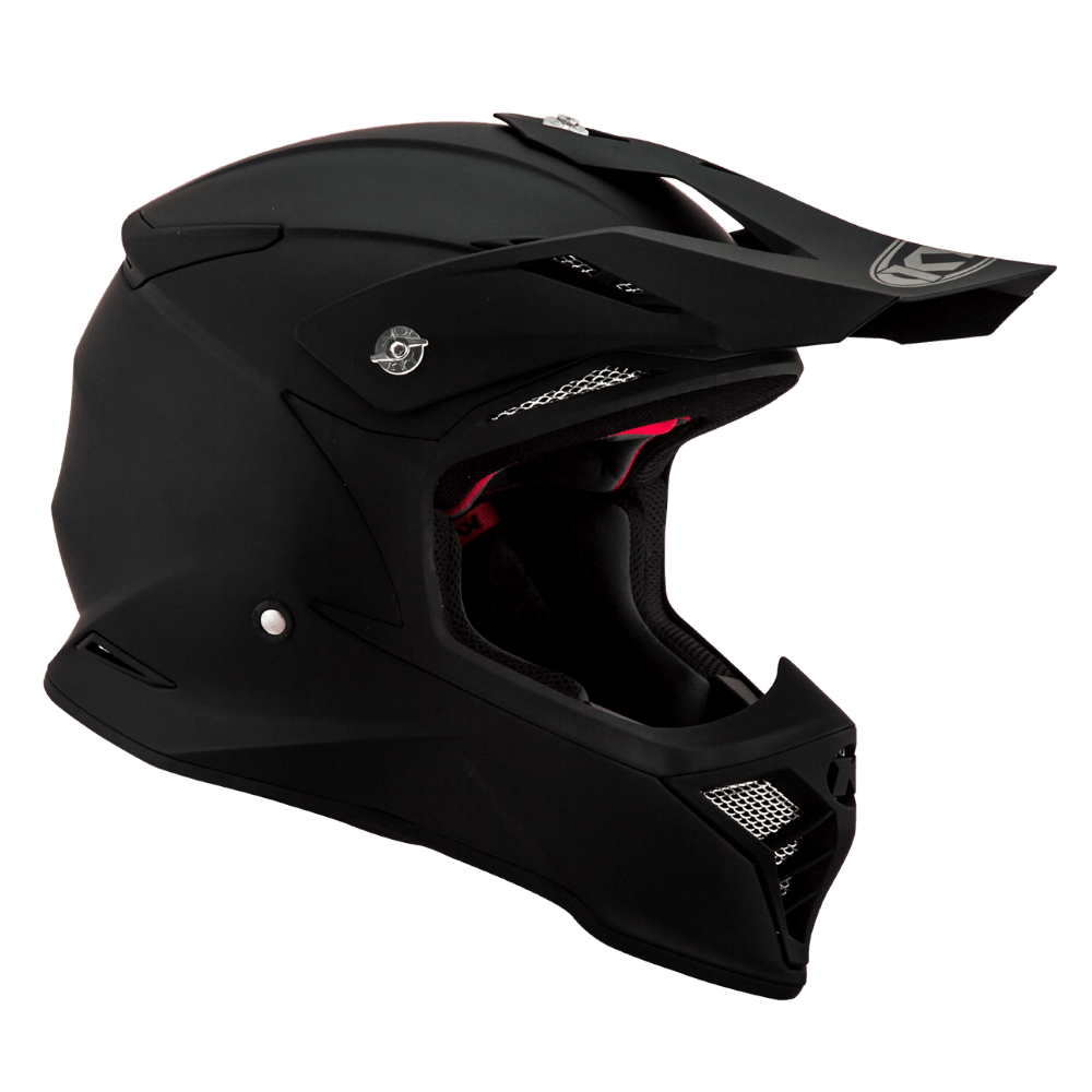 KYT Skyhawk Helmet - Plain Matte Black