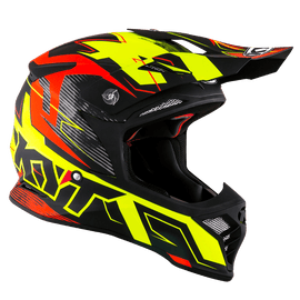 KYT Skyhawk Digger Peak - Matt Yellow/Orange