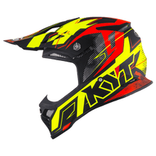 Load image into Gallery viewer, KYT Skyhawk Digger Helmet - Matte Yellow Orange