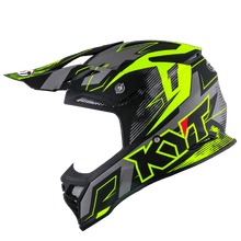 Load image into Gallery viewer, KYT Skyhawk Digger Helmet - Matte Grey Yellow