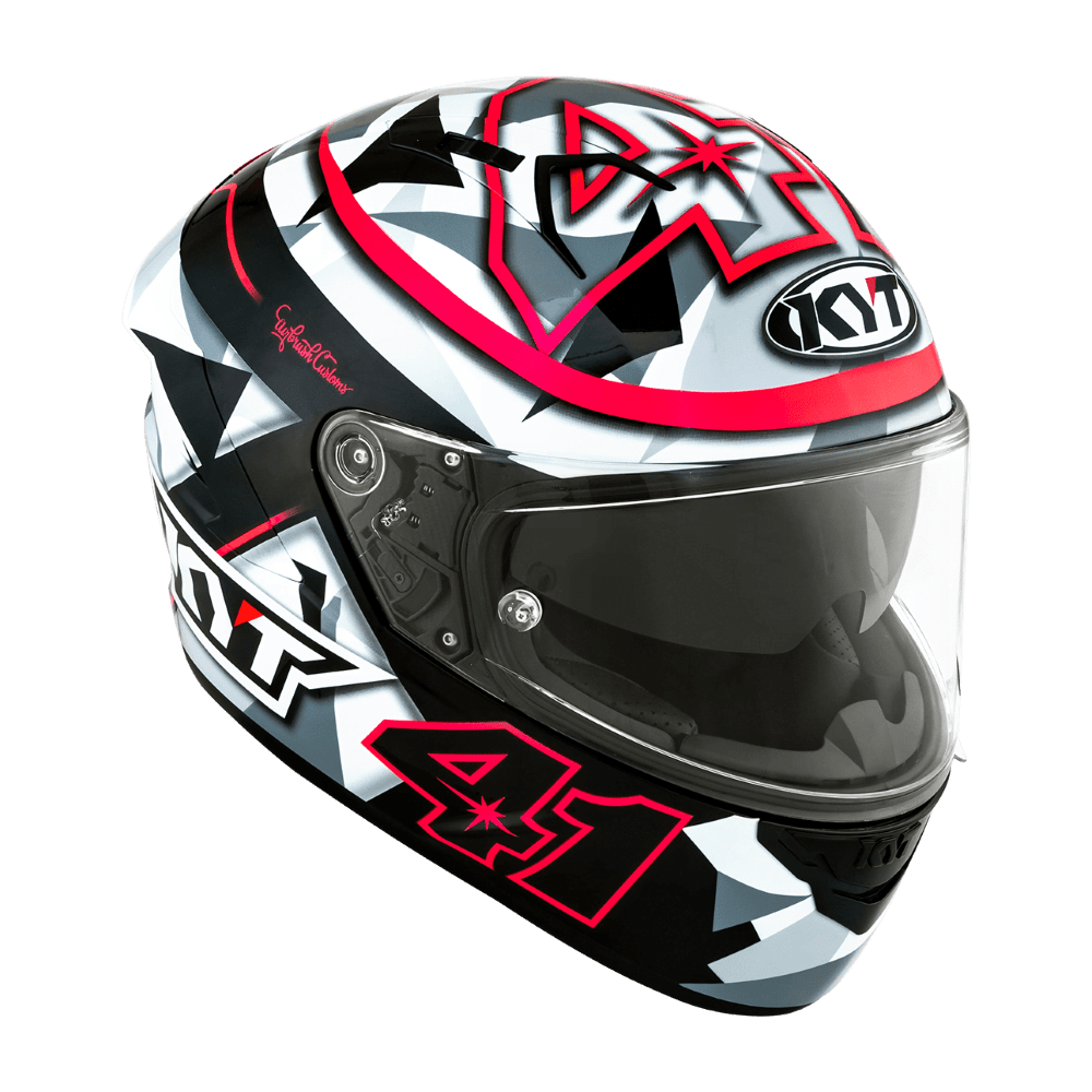 KYT NF-R Espargaro Helmet - Fuxia