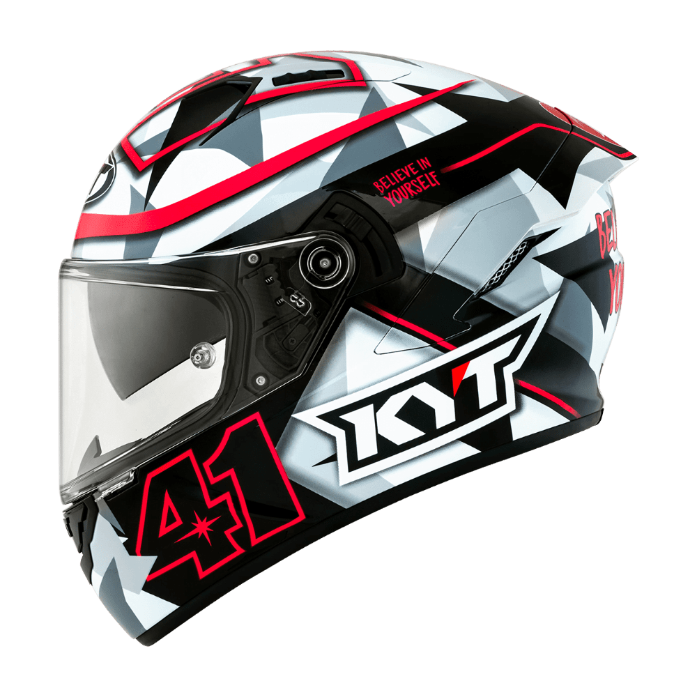 KYT NF-R Espargaro Helmet - Fuxia
