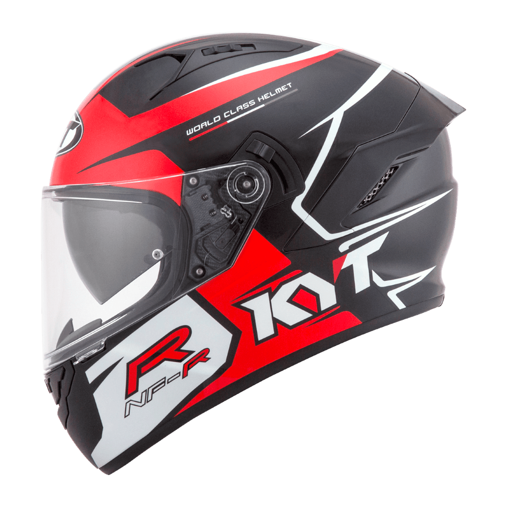KYT NF-R Track Helmet - Red