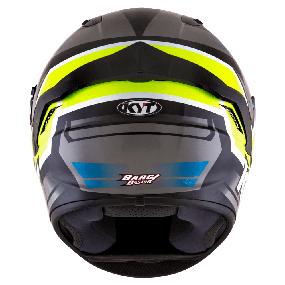 KYT NF-R Artwork Helmet - Yellow Grey