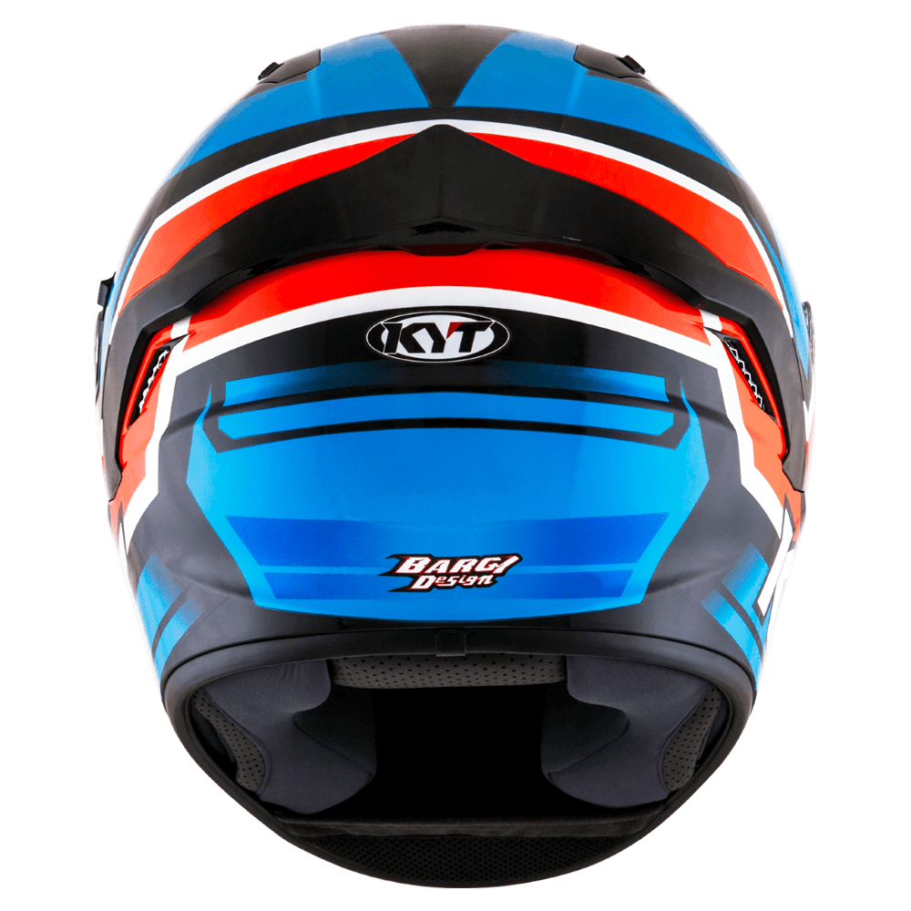 KYT NF-R Artwork Helmet - Red Blue