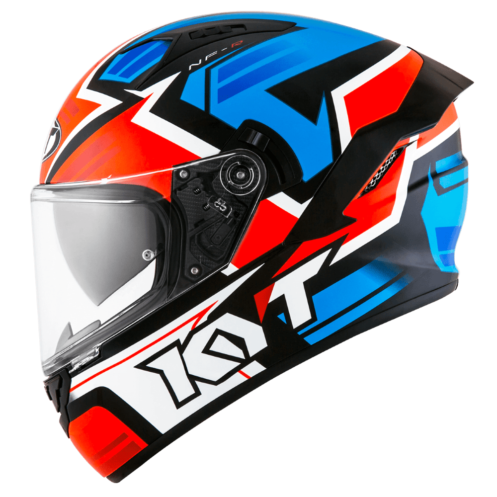 KYT NF-R Artwork Helmet - Red Blue
