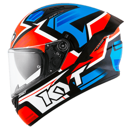KYT NF-R Artwork Helmet - Red Blue