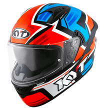 Load image into Gallery viewer, KYT NF-R Artwork Helmet - Red Blue
