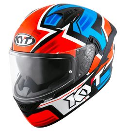 KYT NF-R Artwork Helmet - Red Blue
