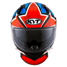 Load image into Gallery viewer, KYT NF-R Artwork Helmet - Red Blue
