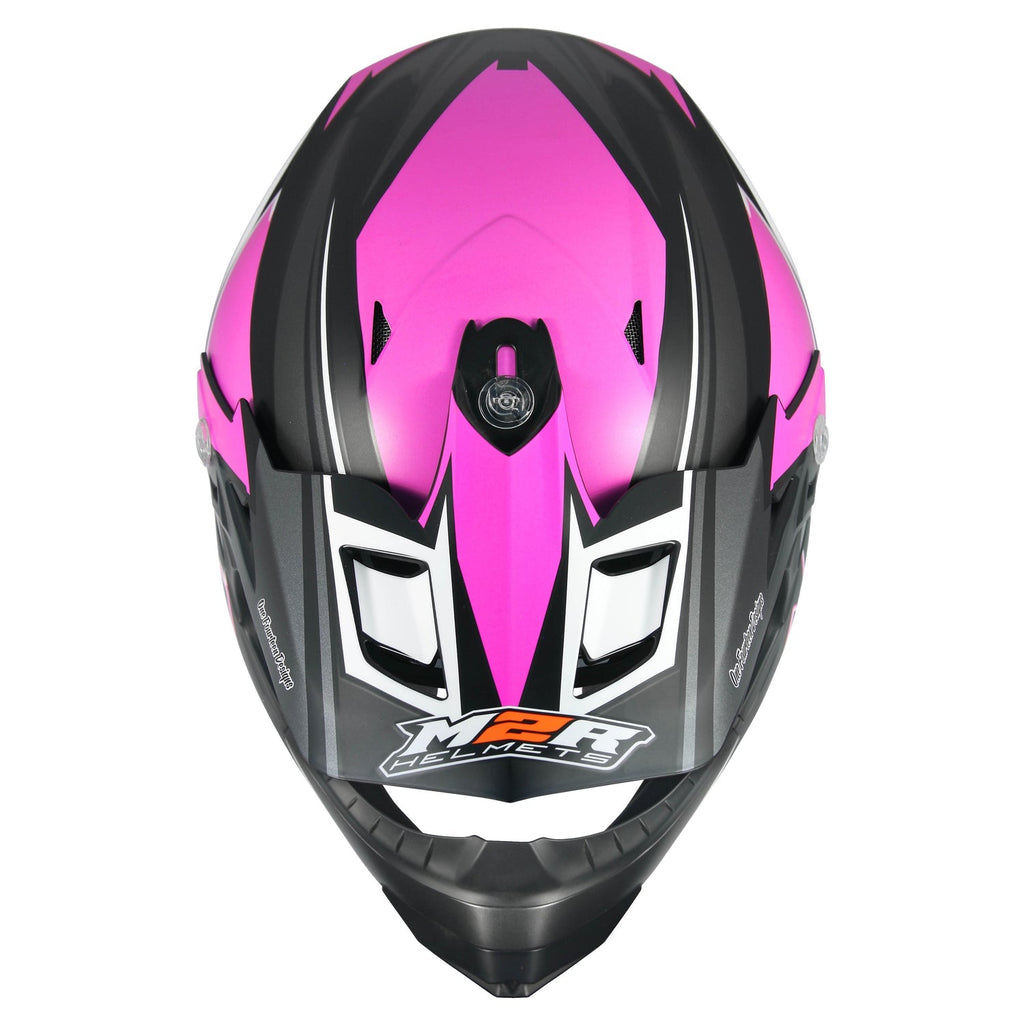 M2R Replacement Peak for EXO Helmet Contender PC-7F - Purple