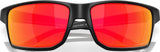 Oakley Gibston XL Matte Black Ink Frame Sunglasses With Prizm Ruby Polarised Lens