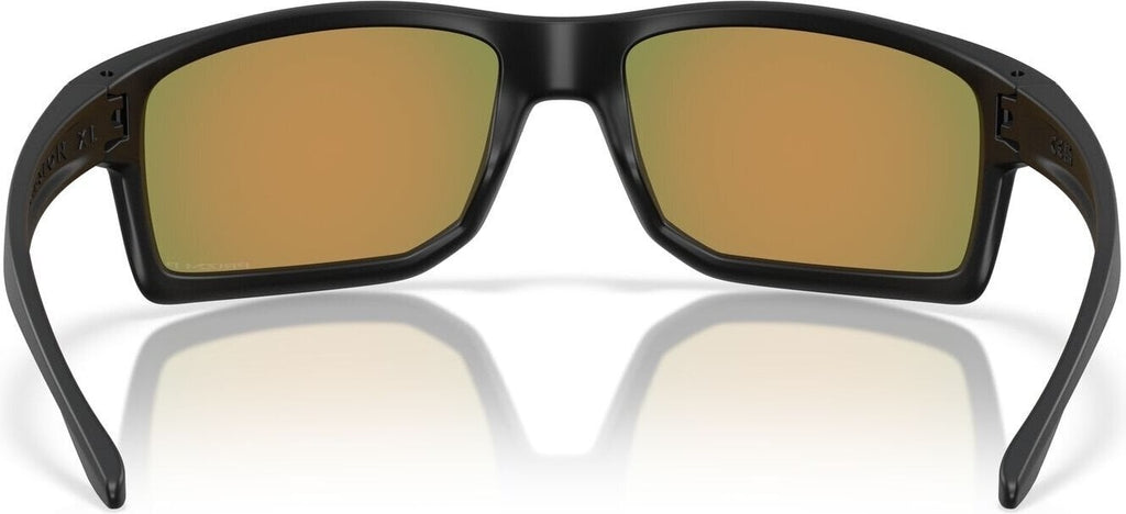 Oakley Gibston XL Matte Black Ink Frame Sunglasses With Prizm Ruby Polarised Lens