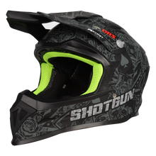 Load image into Gallery viewer, RXT SG-1 Ultra+ Shotgun All-In Matte Black/Grey Helmet