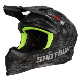 RXT SG-1 Ultra+ Shotgun All-In Matte Black/Grey Helmet