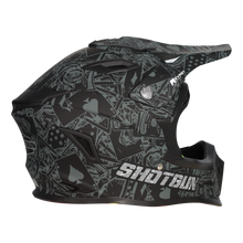 Load image into Gallery viewer, RXT SG-1 Ultra+ Shotgun All-In Matte Black/Grey Helmet