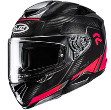 Load image into Gallery viewer, HJC RPHA 72 Carbon Fynex Series MC1 Helmet - Black/Red