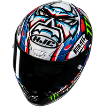Load image into Gallery viewer, HJC RPHA 1 V2 Carbon Quartararo Le Mans III MC-21 Full Face Helmet
