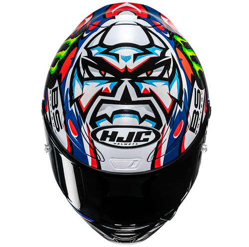 HJC RPHA 1 V2 Carbon Quartararo Le Mans III MC-21 Full Face Helmet