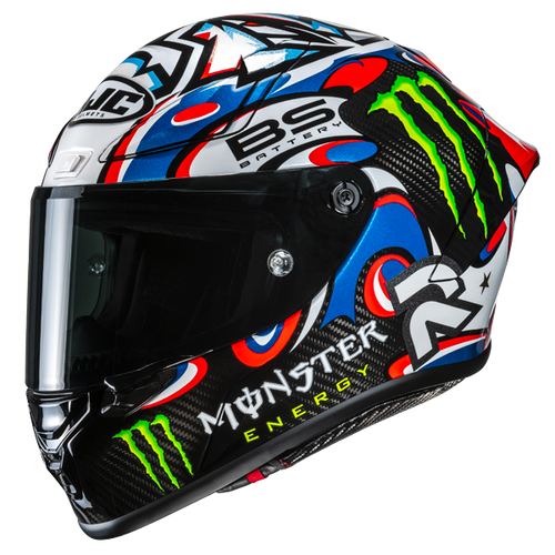 HJC RPHA 1 V2 Carbon Quartararo Le Mans III MC-21 Full Face Helmet