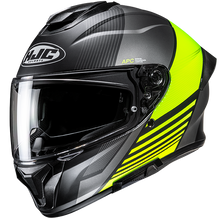 Load image into Gallery viewer, HJC C71 Morix Series MC-3HSF Full Face Helmet - Grey/Fluro Yellow