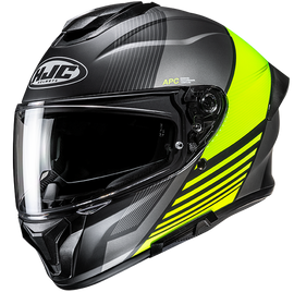 HJC C71 Morix Series MC-3HSF Full Face Helmet - Grey/Fluro Yellow