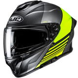 HJC C71 Morix Series MC-3HSF Full Face Helmet - Grey/Fluro Yellow
