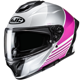 HJC C71 Morix Series MC-8 Full Face Helmet - Black/Grey/Pink