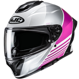HJC C71 Morix Series MC-8 Full Face Helmet - Black/Grey/Pink