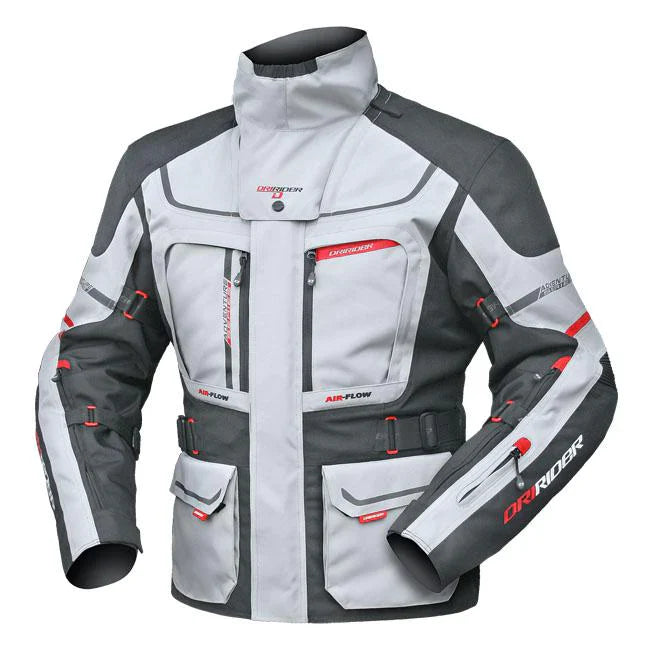 Dririder Vortex Adventure 2 Jacket - Black/Gray - MotoHeaven