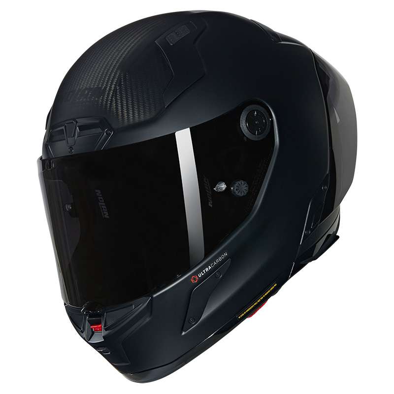 Nolan X-804 RS Full Face Ultra Triplonero Helmet - Flat Black/Carbon