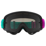 Oakley O Frame B1B Celeste Purple Goggles With Dark Grey Lens