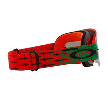 Load image into Gallery viewer, Oakley O Frame Troy Lee Designs Carrack Orange Goggles With Dark Grey Lens