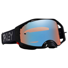 Load image into Gallery viewer, Oakley Airbrake MX Goggles With Prizm Sapphire Lens B1B Blackout Strap