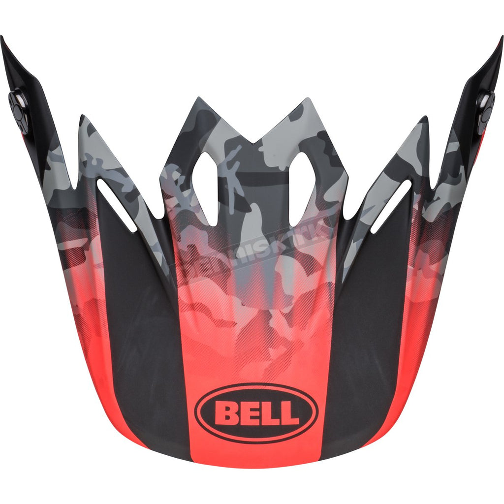 Bell Moto-9 MIPS Peak - Venom Matt Black Camo/Infrared