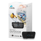 Cardo PACKTALK OUTDOOR (JBL Audio) Bluetooth Intercom - BLACK