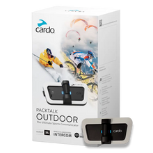 Load image into Gallery viewer, Cardo PACKTALK OUTDOOR (JBL Audio) Bluetooth Intercom - WHITE