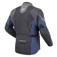 Load image into Gallery viewer, Dririder Nordic V Textile Motorcycle Jacket - Navy Grey